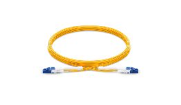 CORDON FIBRE OPTIQUE DUPLEX MONOMODE LC - LC 5M