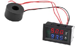 VOLTMETRE - AMPEREMETRE NUMERIQUE 50V- 500V AC