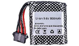 BATTERIE 16500 9,6V-800MAH, LI-ION ACCU