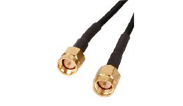 CABLE ANTENNE SMA MALE-MALE 1.5M- 2M