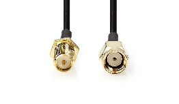 CABLE ANTENNE SMA MALE REVERSE-FEMELLE REVERSE 5M