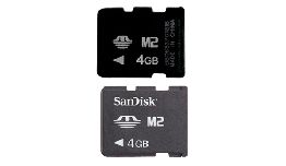 CARTE MEMORY STICK PRO DUO M2 4GB