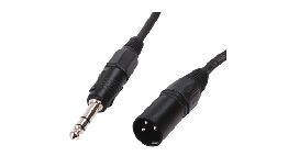 CORDON XLR MALE 3P-JACK STEREO 1.5 METRE équivaut à : ACPBXMJS