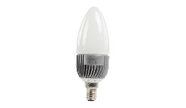 AMPOULE LED BOUGIE 220V E14 1W-20W BLANC CHAUD