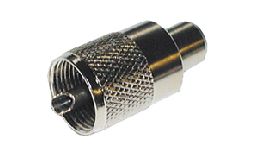 FICHE UHF PL259 MALE A SOUDER 50E POUR CABLE RG213 11MM