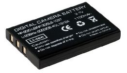 BATTERIE CAMERA NP-60 3.7V 1200MA