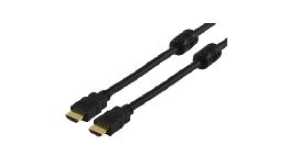 CORDON HDMI-HDMI 19P 2M OR AVEC FERRITE 1.3