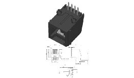 EMBASE RJ11 6 POLES