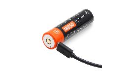 BATTERIE 3.7V 3300MAH 18650 AVEC CHARGE VIA MICRO USB