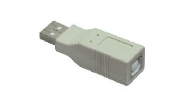 ADAPTATEUR USB A MALE-USB B FEMELLE