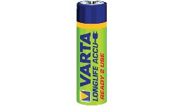 BATTERIE 1,2V 2600MA AA NIMH L'UNITE