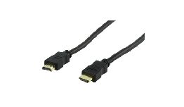 CORDON HDMI-HDMI 19P 1M OR 1.4