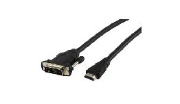 CORDON HDMI-DVI M-M 19P 5METRES