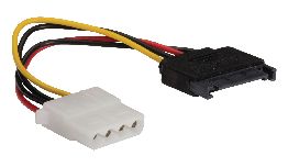 CABLE INFORMATIQUE D'ALIMENTATION SATA 0.15M