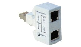 SEPARATEUR RJ45 ETHERNET UTP CAT.5 BLINDE FIXE