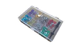 ASSORTIMENT FUSIBLES AUTO MINI 80 PIECES+PINCE