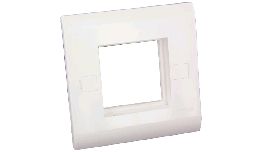 CACHE PVC 86X86MM POUR PLASTRON RESEAU 45X45MM