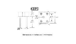 [PR610W] PONT REDRESSEUR KBPC610 6A 1000V