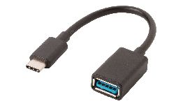 [AIVLCP61710] ADAPTATEUR USB C 3.0  MALE - USB A FEMELLE 0.20M