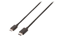 [CDVLCP60750] CORDON USB-C 2.0 MALE - MICRO USB B  MALE 1 M 