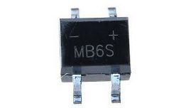 [PRMB6S] MINI PONT 500MA 600V  MB6S