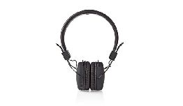 [ACBTHS100BL] CASQUE SANS FIL  BLUETOOTH ENVELOPPANT  PLIABLE  NOIR