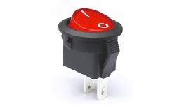 [INKCD1] INTER A BASCULE ROUGE 3A 250V (MINI)