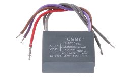 [CO8QQ0301] CONDENSATEUR 4.5µF+6µF+6µF 250V ALTERNATIF CBB61