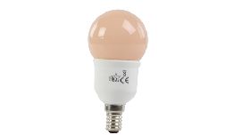 [LAEF01] AMPOULE LED GLOBE 220V E14 5W ROSE