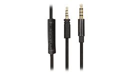 [CDSENNHEISER2] CORDON DE LIAISON POUR CASQUE SENNHEISER 2,5MM 4-PIN 3,5MM 4-PIN