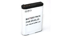 [BAENEL23] BATTERIE CAMERA NIKON EN-EL 23 3.7V-1400MAH 