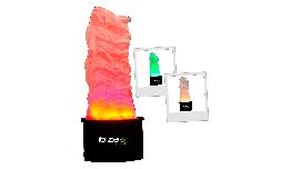 [DVFLAM] FLAMME A LED RGB PRO 24 LED  IBIZA PAS DE DMX