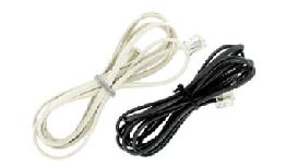 [CD4MM] CORDON TELEPHONE 3M BLANC RJ11