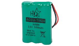 [BAT0424] BATTERIE 3,6V 600MA NIMH (AAA)